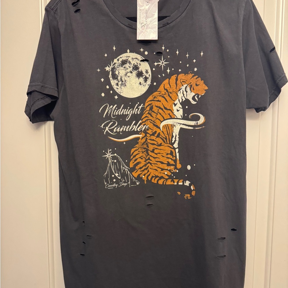 Midnight Rambler Graphic Tee - Gray